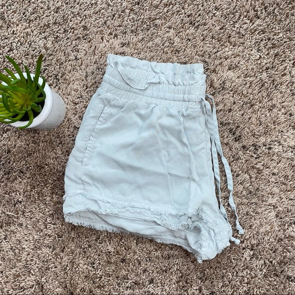 Anthropologie Cloth & Stone Raw Edge Shorts - Picture 4 of 5